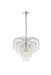 Falls 6-Light Pendant in Chrome with Clear Royal Cut Crystal