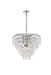 Falls 6-Light Chandelier in Chrome with Clear Royal Cut Crystal