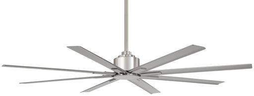 Xtreme H2O 65" Ceiling Fan in Brushed Nickel Wet