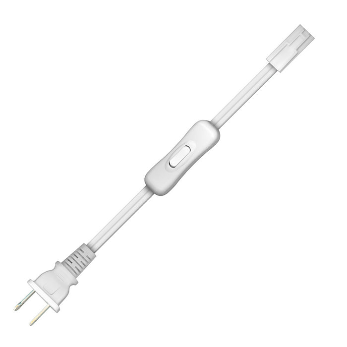 Power Cord for PowerLED Series in White