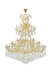 Maria Theresa 84-Light Chandelier in Gold with Clear Royal Cut Crystal