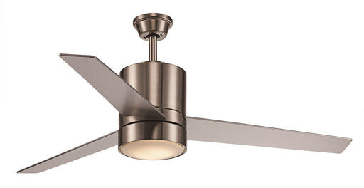 52" Ceiling Fan in Brushed Nickel with Opal Glass from Trans Globe Lighting, item number F-1018 BN