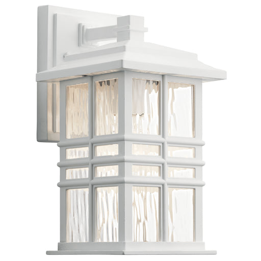 Beacon Square Outdoor Wall 1-Light in White