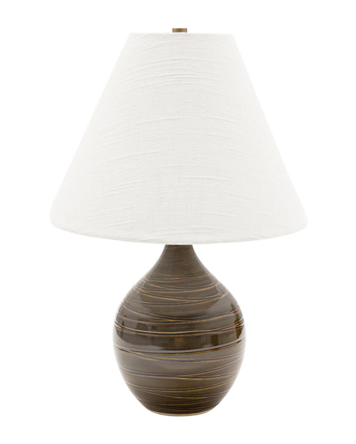 House Of Troy (GS200-SBR) 19 Inch Scatchard Table Lamp