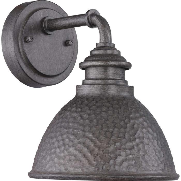 Englewood 1-Light Small Wall Lantern in Antique Pewter