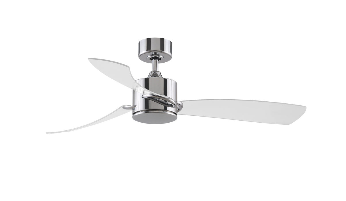 SculptAire 52 inch Fan in Chrome with LED Light