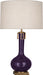 Robert Abbey (AM992) Athena Table Lamp with Open Weave Heather Linen Shade