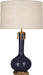 Robert Abbey (MB992) Athena Table Lamp with Open Weave Heather Linen Shade