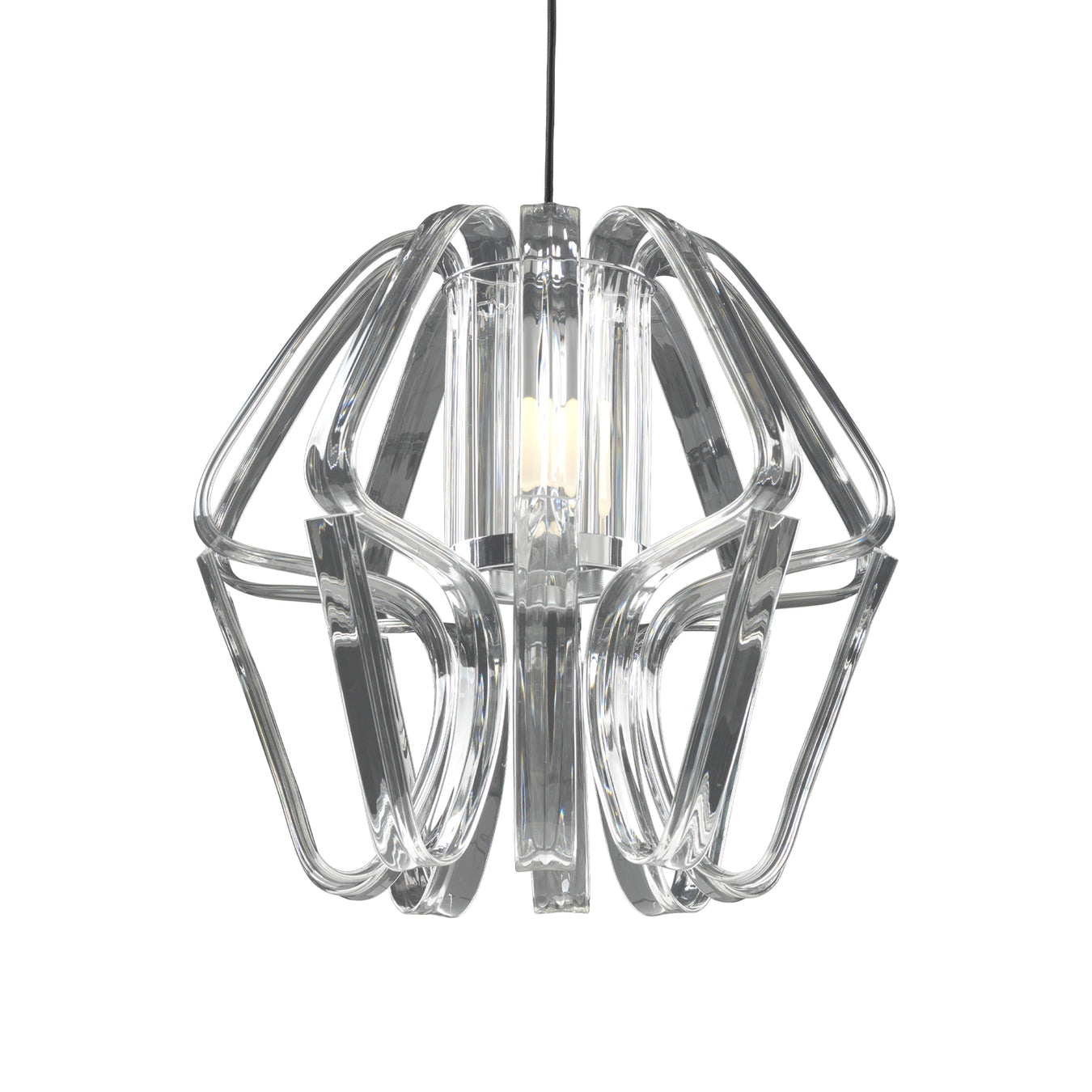 Bohemia Collection Kika Crystal Chandelier in Polished Chrome - Lamps Expo