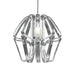 Bohemia Collection Kika Crystal Chandelier in Polished Chrome - Lamps Expo