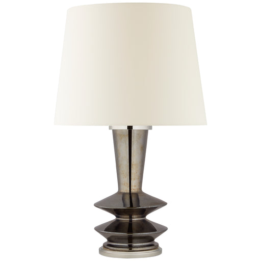 Whittaker One Light Table Lamp in Black Pearl