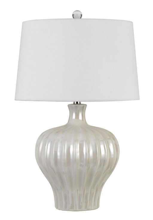 CAL Lighting (BO-2879TB) Afragola Ceramic Table Lamp