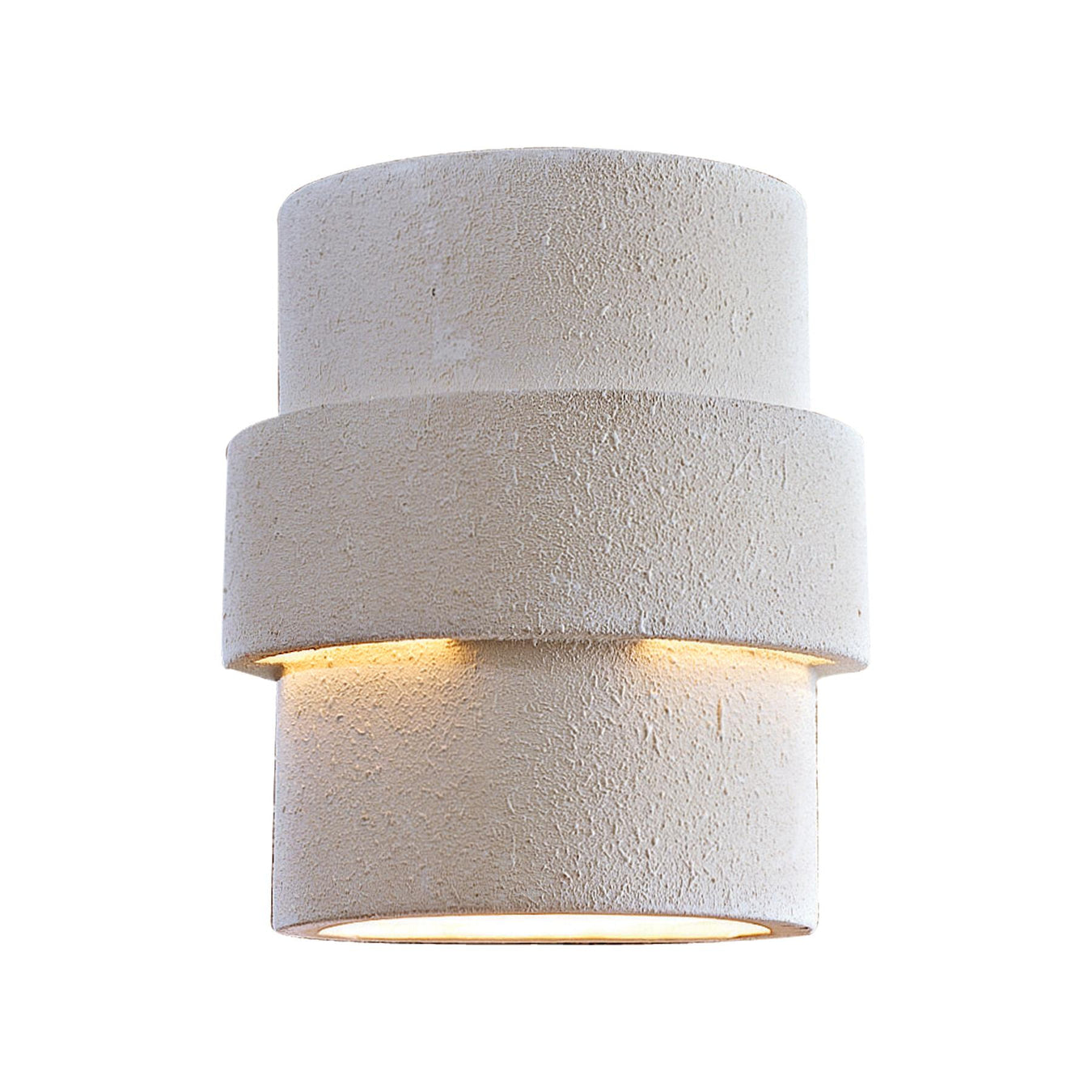 1-Light Pocket Lantern in White Ceramic - Lamps Expo