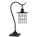 60W Silverton Desk Lamp (Edison Bulb Included) in Dark Bronze - Lamps Expo