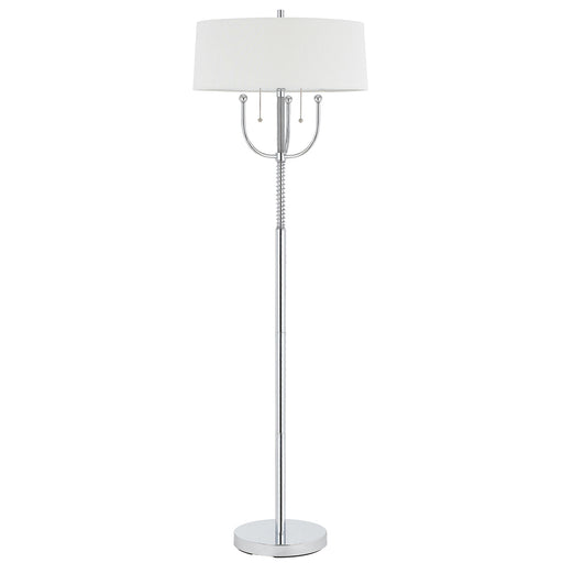 Uni-Pack 2-Light Floor Lamp in Chrome - Lamps Expo
