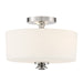 Travis 2-Light Ceiling Mount - Lamps Expo