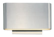 Alumilux: Spartan LED Outdoor Wall Sconce in Satin Aluminum