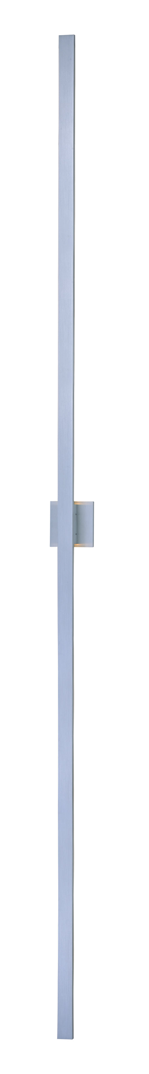 Alumilux: Line LED Outdoor Wall Sconce in Satin Aluminum