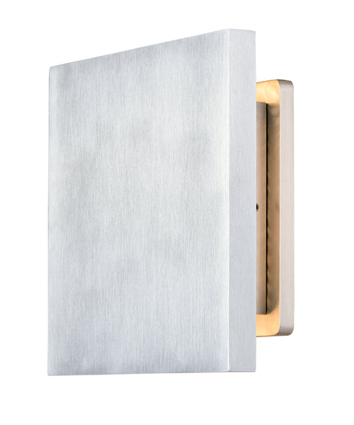 Alumilux: Tau LED Outdoor Wall Sconce in Satin Aluminum