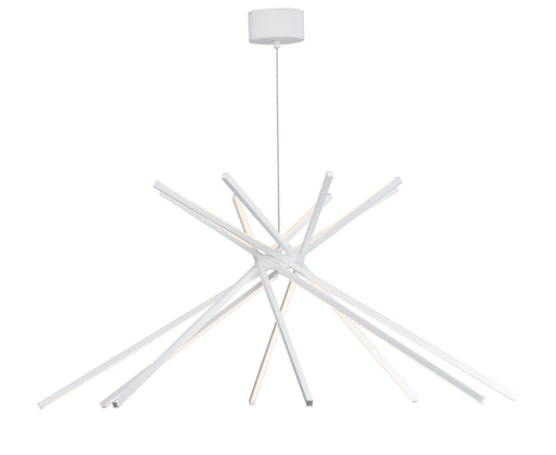 Alumilux: Aster 8-Light LED Pendant in White