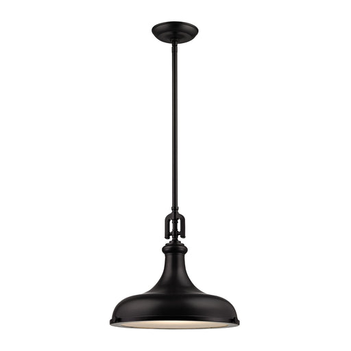 Rutherford 1-Light Pendant in Oil Rubbed Bronze