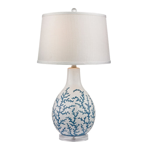 Sixpenny Blue Coral Table Lamp