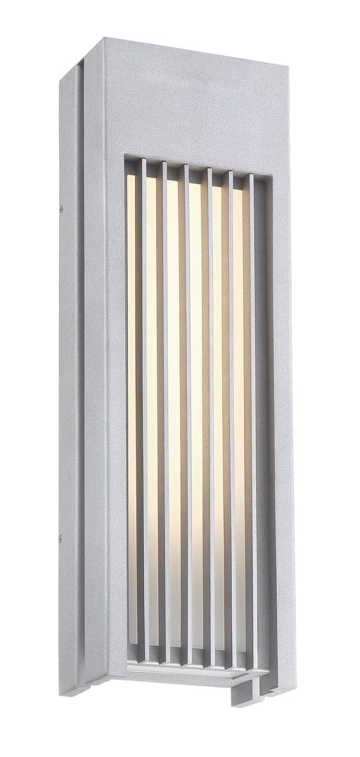 Midrise Ac LED Outdoor Wall Sconce in Sand Silver - Lamps Expo
