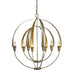 Double Cirque Chandelier in Soft Gold (84)