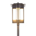 Axis Large Outdoor Post Light in Coastal Burnished Steel (78)