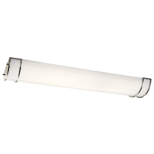 Linear Wall/Ceiling Light 48" LED in Brushed Nickel - Lamps Expo