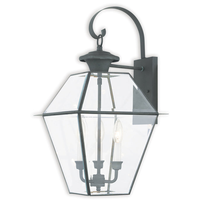 Westover 3-Light Outdoor Wall Lantern - Lamps Expo