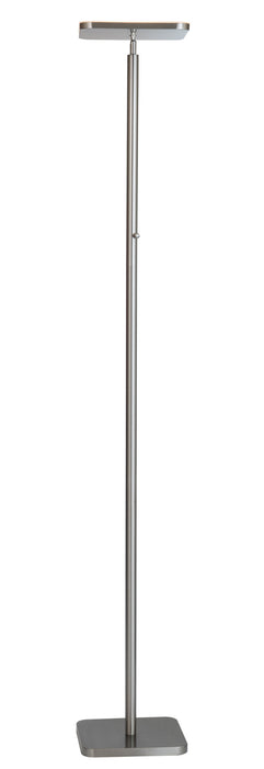 Hector LED Torch Lamp in Brushed Nickel, Type LED Panel 30W