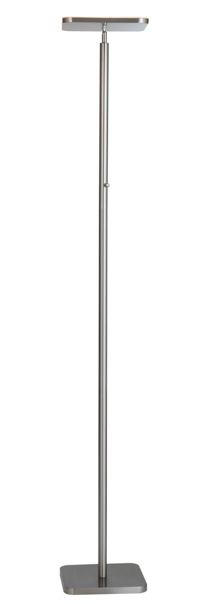 Hector LED Torch Lamp in Brushed Nickel, Type LED Panel 30W