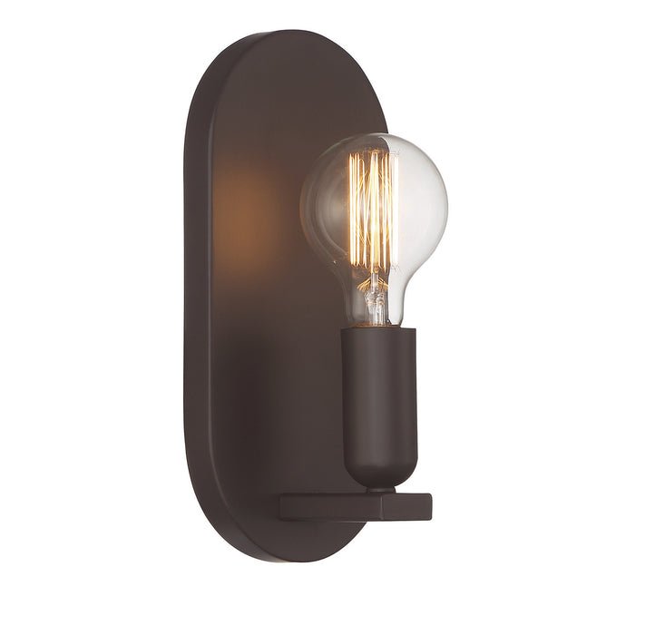 Meridian (M90059ORB) 1-Light Wall Sconce in Oil Rubbed Bronze