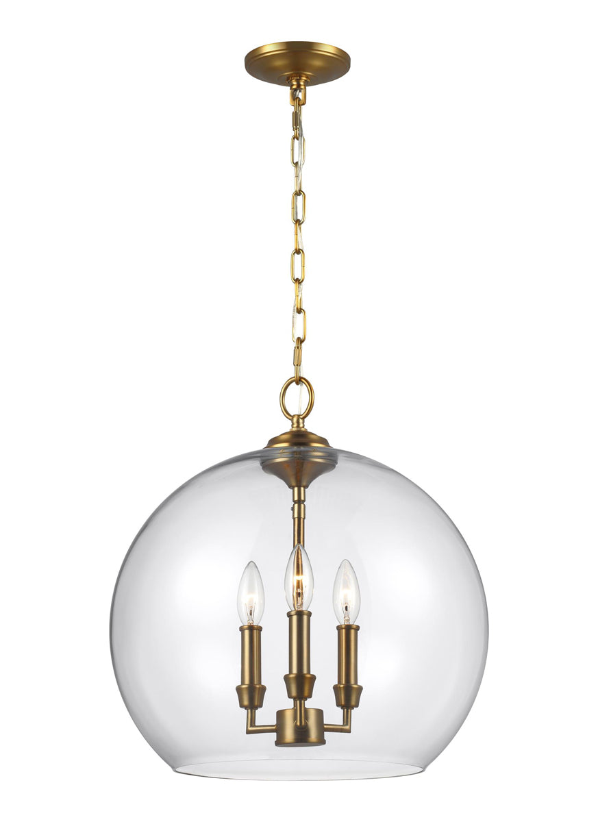 Lawler Pendant in Burnished Brass - Lamps Expo