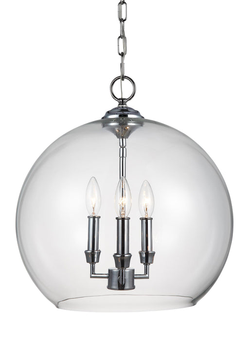 Lawler Pendant in Chrome - Lamps Expo