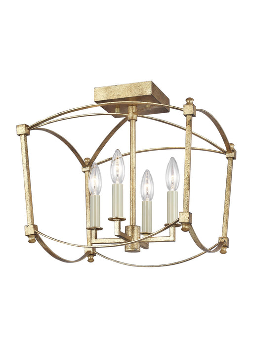 Thayer Ceiling Light in Antique Gild - Lamps Expo