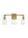 Monterro Bath Sconce in Burnished Brass - Lamps Expo