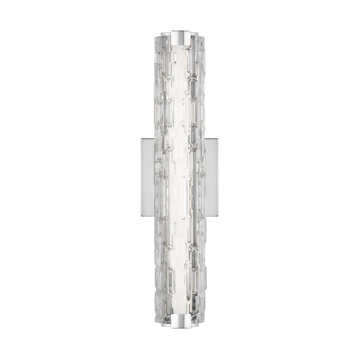 Cutler Bath Sconce in Chrome - Lamps Expo