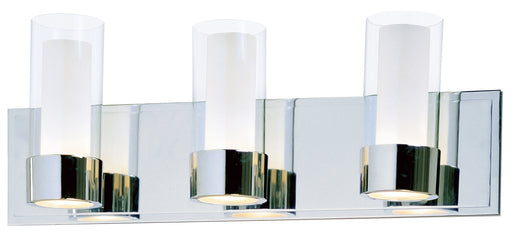 Silo 3-Light Bath Sconce in Polished Chrome - Lamps Expo