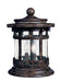 Santa Barbara VX 3-Light Outdoor Deck Lantern in Sienna - Lamps Expo