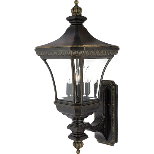 Devon 3-Light Outdoor Lantern in Imperial Bronze