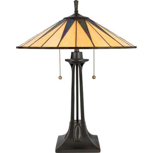 Gotham 2-Light Table Lamp in Vintage Bronze
