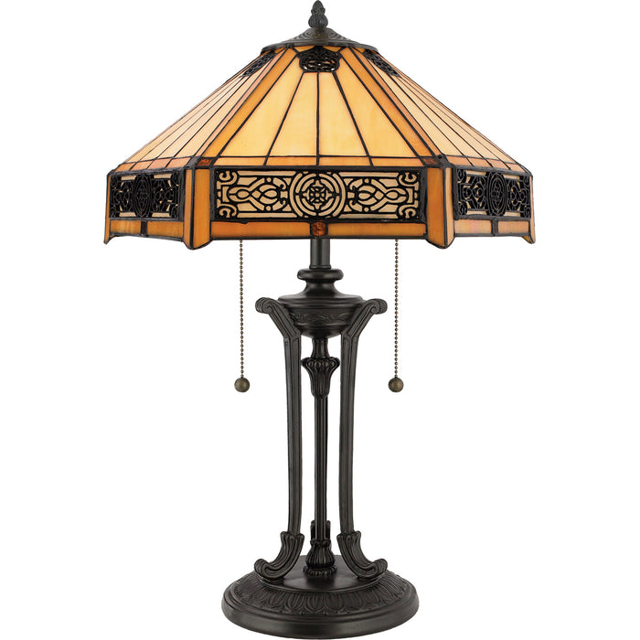 Indus 2-Light Table Lamp in Vintage Bronze