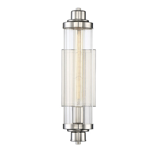 Pike 1-Light Sconce in Polished Nickel