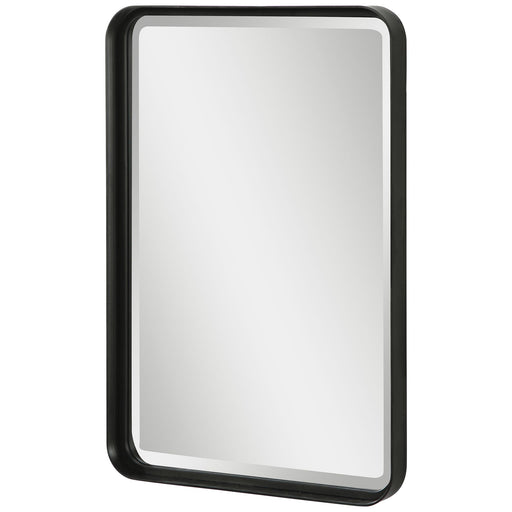Uttermost's Croften Black Vanity Mirror Designed by Grace Feyock - Lamps Expo