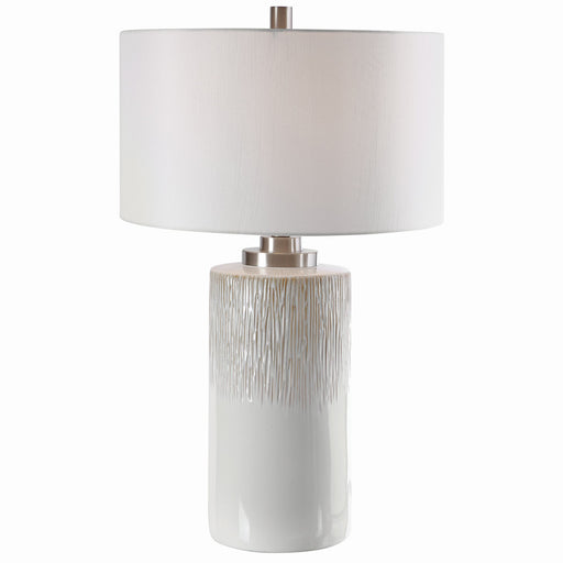 Uttermost's Georgios Cylinder Table Lamp Designed by Carolyn Kinder