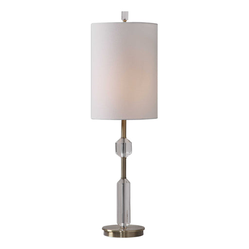 Uttermost's Margo Cut Crystal Buffet Lamp Designed by David Frisch - Lamps Expo
