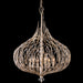 Bask 6-Light Pendant in Gold Dust with Premium Pre-Installed Crystal - Lamps Expo