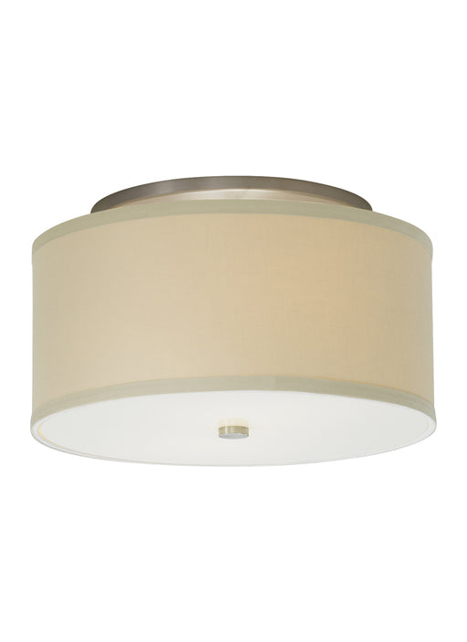 Mulberry Small Flush Mount in Satin Nickel